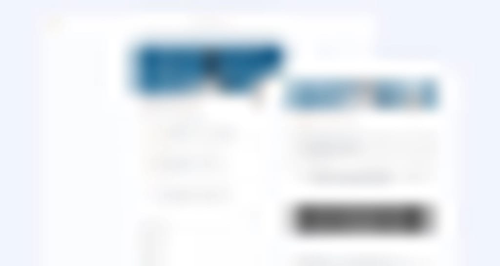 The Bigblue returns portal, where a customer selects an item to send back